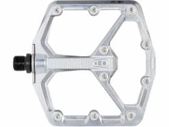 Crankbrothers Stamp 7 Large - Silver Edition, High-polished Silver