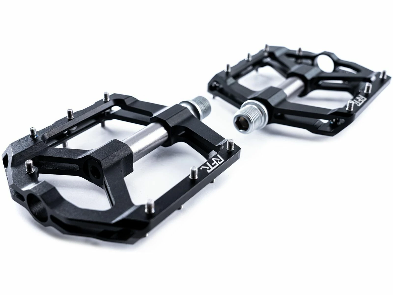 Cube RFR Pedale Flat SLT 2.0, Black´n´grey – Bild 2