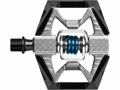 Crankbrothers Double Shot 2, Black/raw/blue