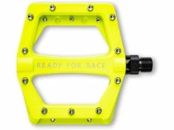 Cube RFR Pedale Flat CMPT, Neon Yellow