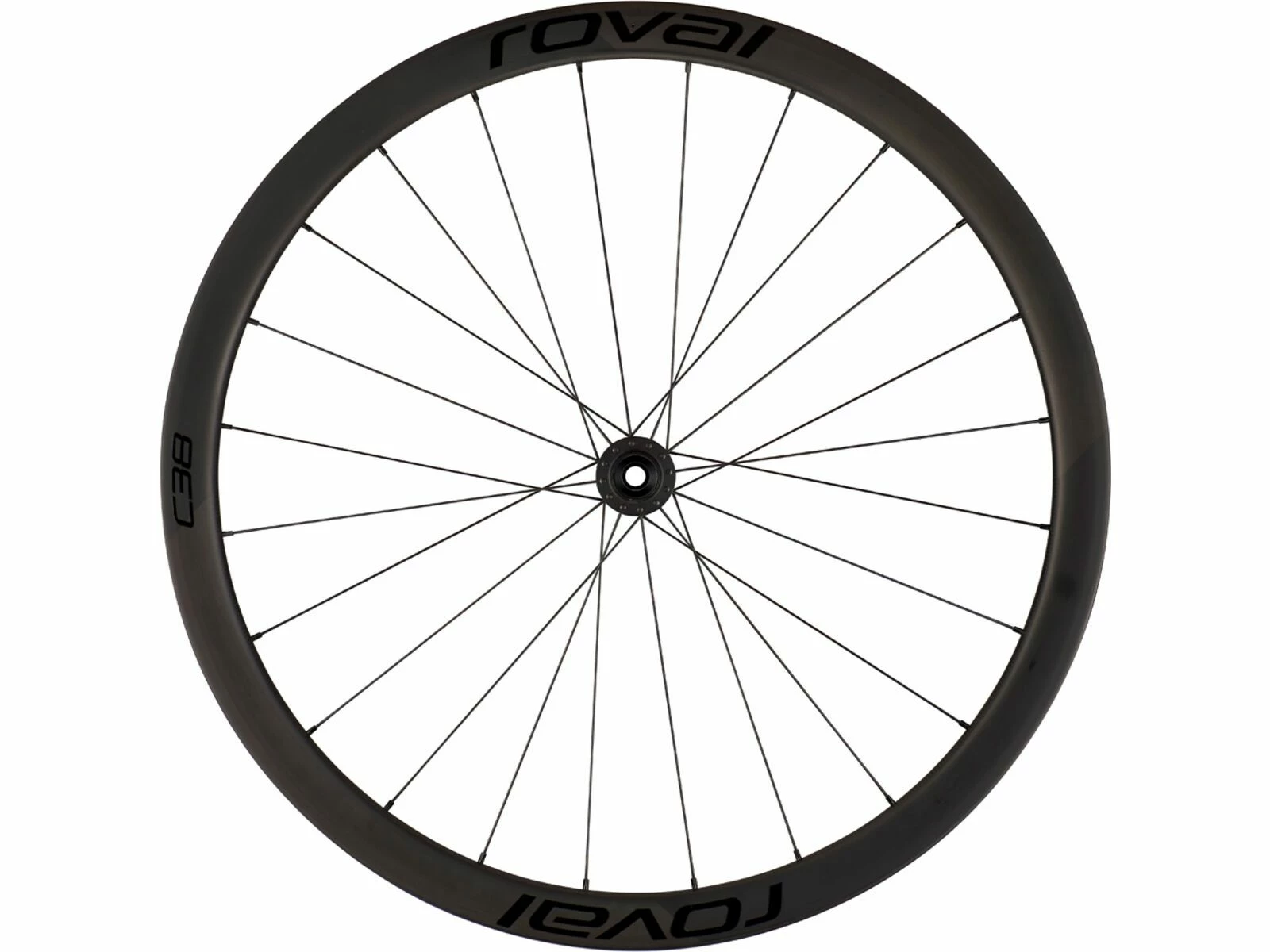 Specialized Roval Rapide C 38 Disc, Satin Carbon/black – Bild 3