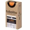 Tubolito S-Tubo Road 60 Mm - 700C X 18-32 / Black Valve, Orange/black