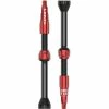 Lezyne CNC TLR Valves - 60 Mm, Red