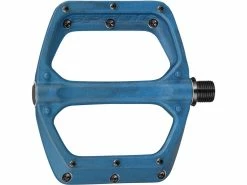 Spank Spoon DC Flat Pedal, Blue