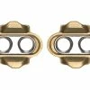 Crankbrothers Standard Release Premium Cleat Kit - 6° Float, Gold