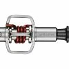 Crankbrothers Eggbeater 1 Hangtag Version, Silver/red