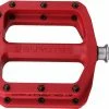 Burgtec MK4 Composite Pedals, Race Red
