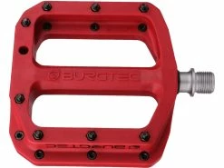 Burgtec MK4 Composite Pedals, Race Red
