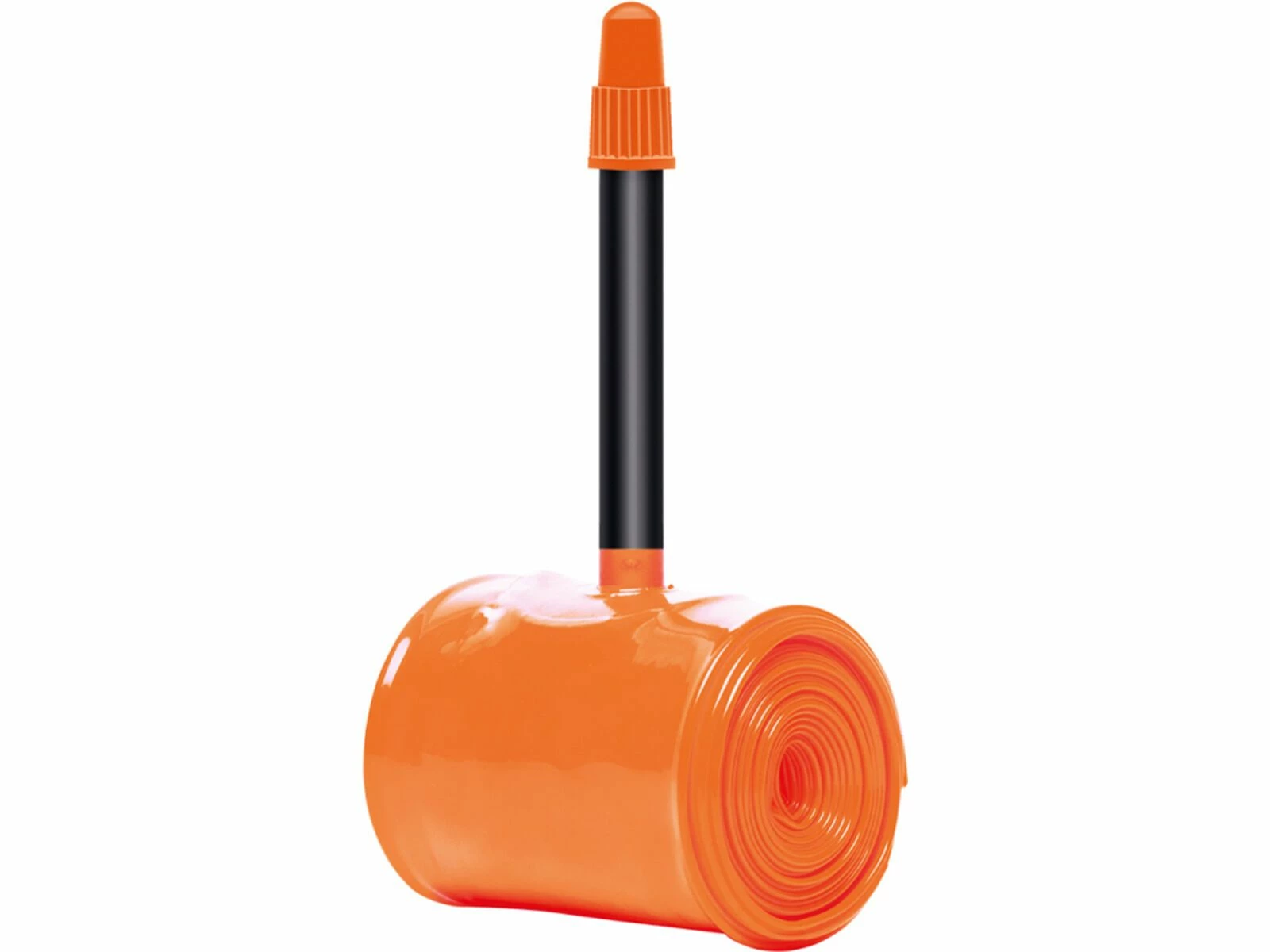Tubolito S-Tubo CX/Gravel 42 Mm - 700C X 32-50 / Black Valve, Orange/black – Bild 3
