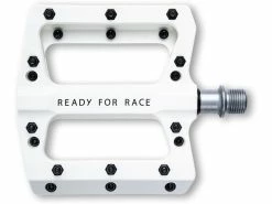 Cube RFR Pedale Flat HPP, White