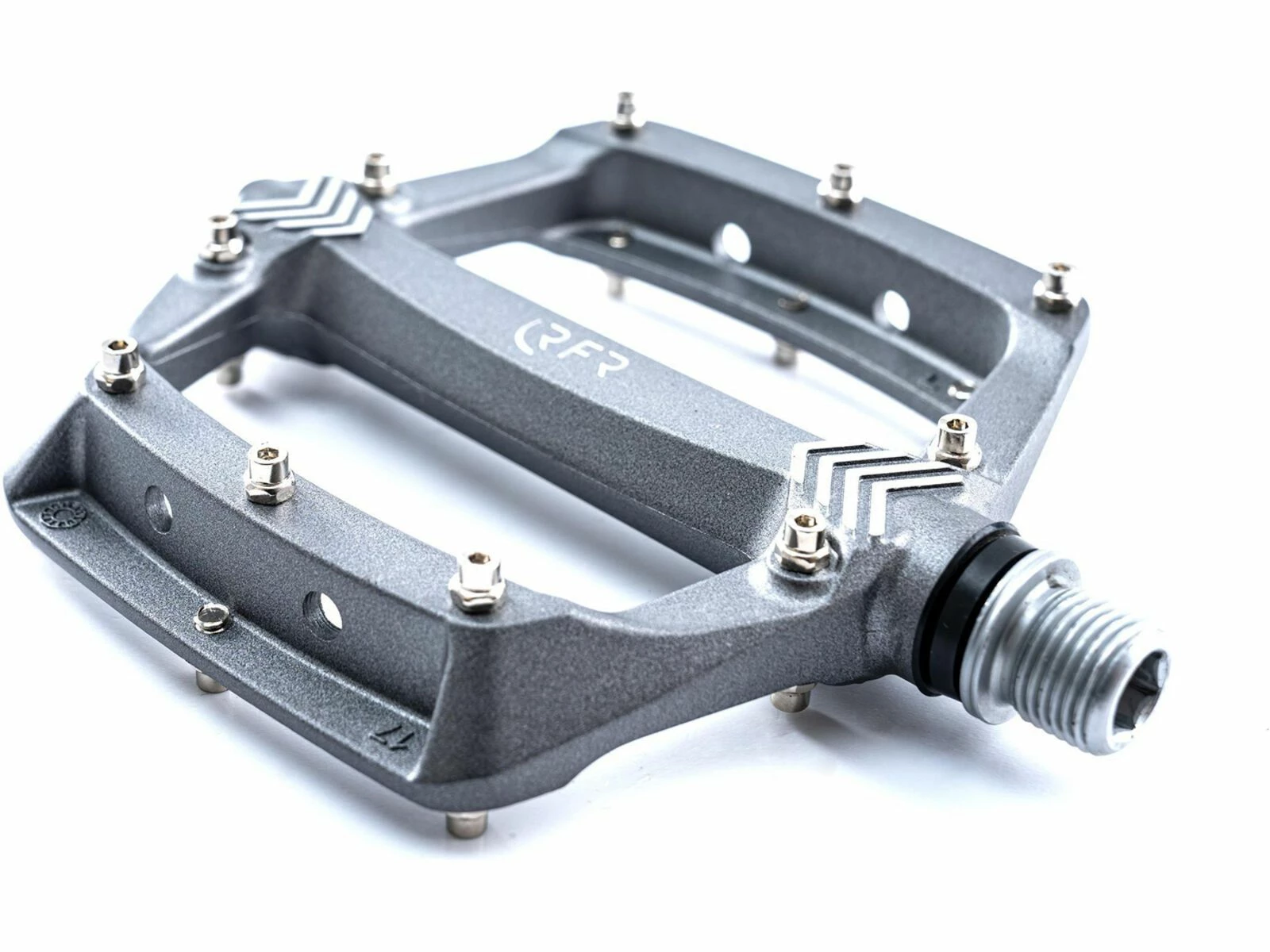 Cube RFR Pedale Flat SL, Titanium Grey – Bild 3