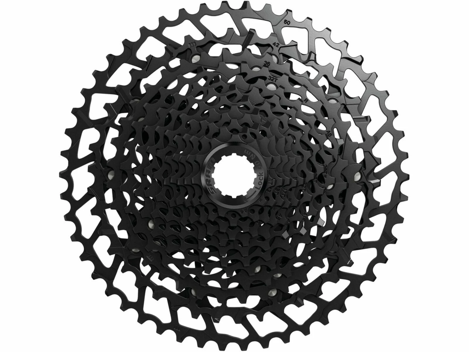 SRAM PG-1230 Eagle Kassette - 12-fach, Schwarz