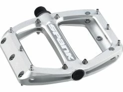 Spank Spoon Reboot Flat Pedal - M, Raw Silver