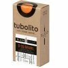 Tubolito S-Tubo CX/Gravel 42 Mm - 700C X 32-50 / Black Valve, Orange/black
