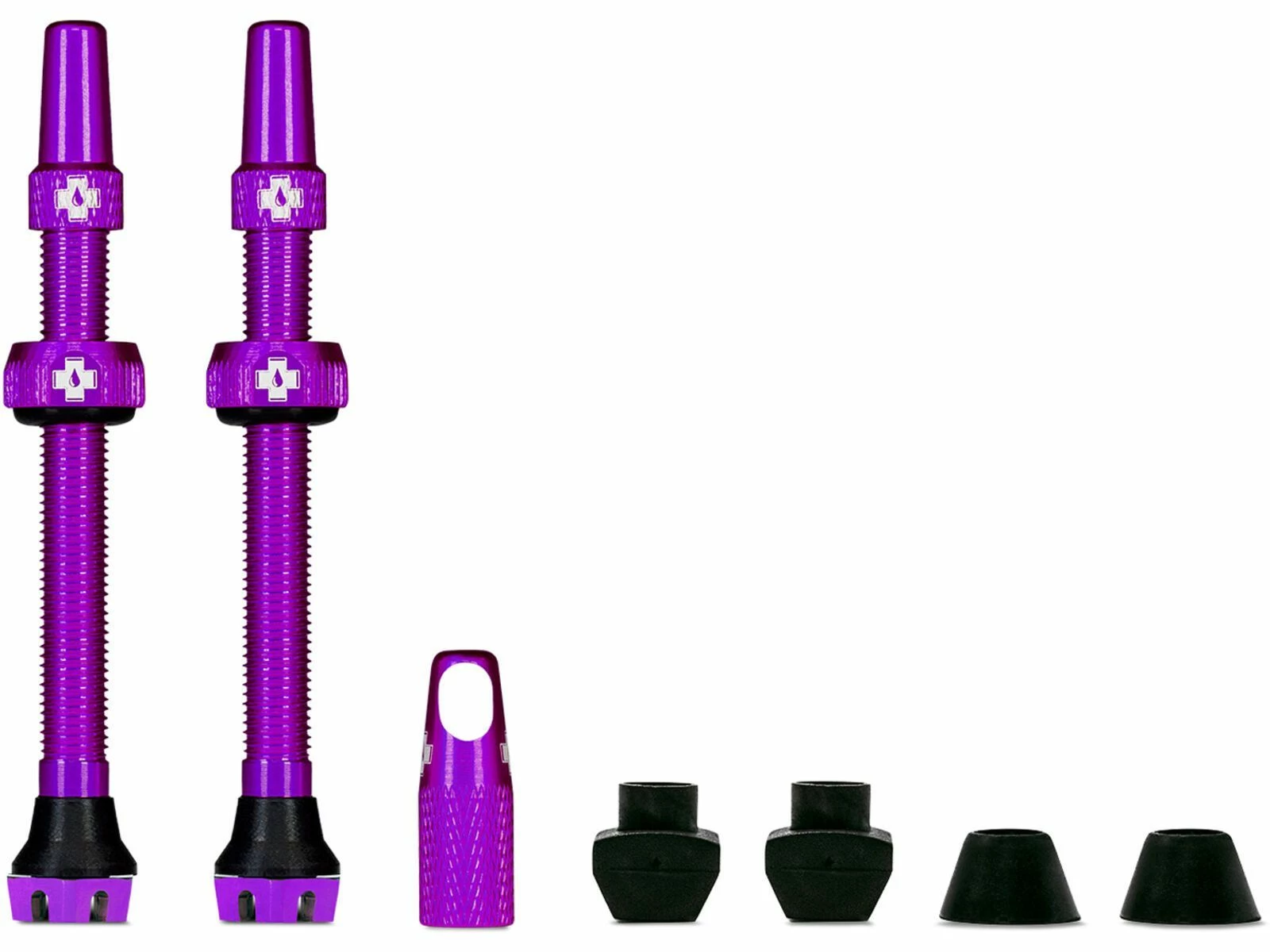 Muc-Off Tubeless Valves V2 - 44 Mm, Purple