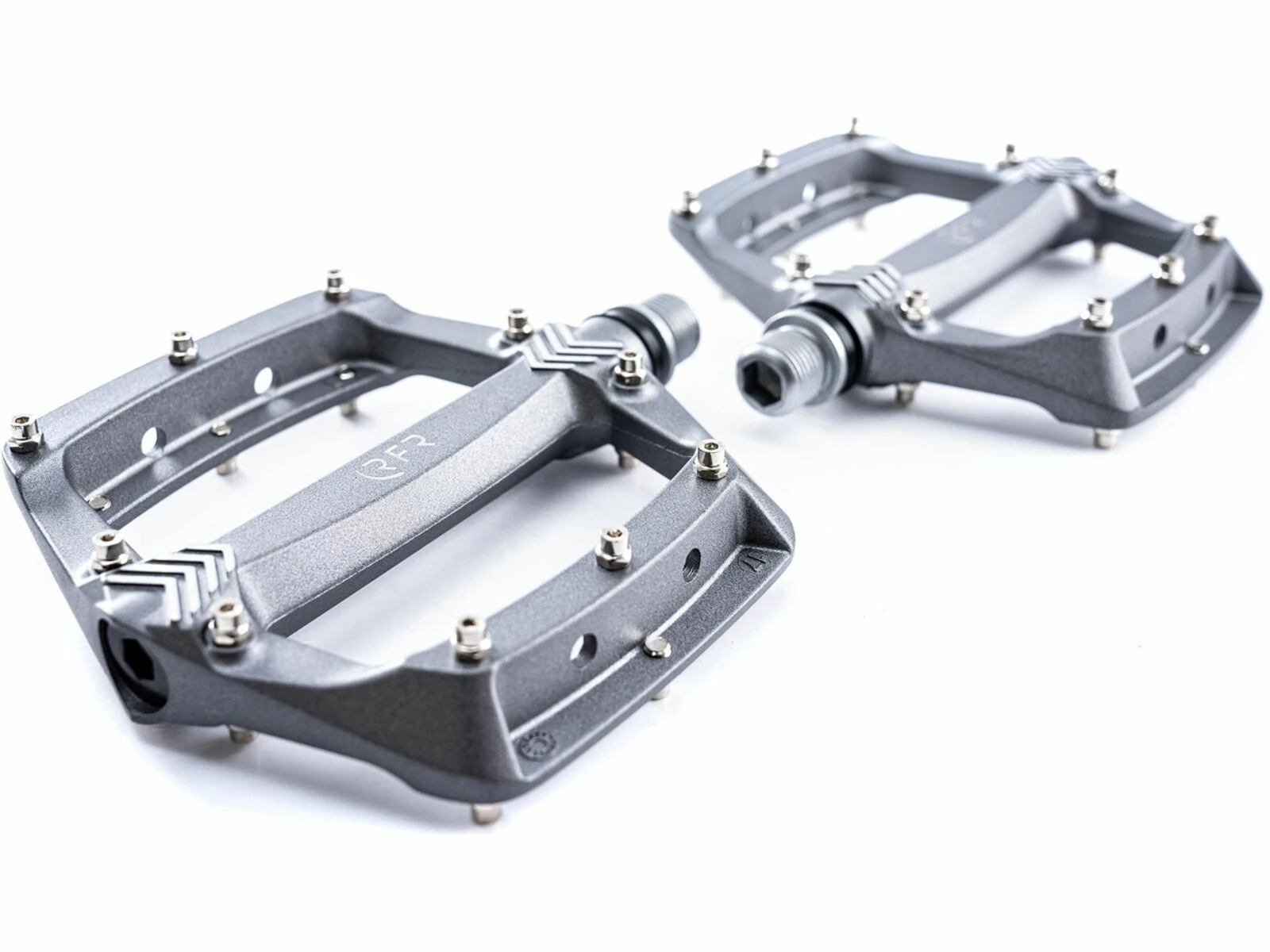 Cube RFR Pedale Flat SL, Titanium Grey – Bild 2