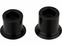 Newmen MTB Endcap Set Rear Gen2 - 12 Mm / Shimano Micro Spline, Black Anodizing