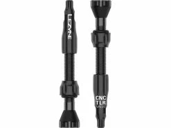 Lezyne CNC TLR Valves - 44 Mm, Black
