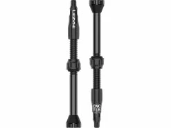 Lezyne CNC TLR Valves - 60 Mm, Black