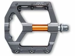 Cube RFR Pedale Flat SLT 2.0, Grey´n´orange