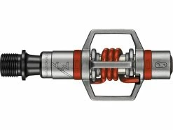 Crankbrothers Eggbeater 3 Hangtag Version, Silber/rot