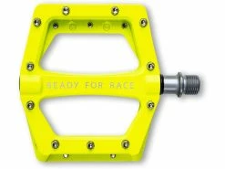 Cube RFR Pedale Flat Race, Neon Yellow