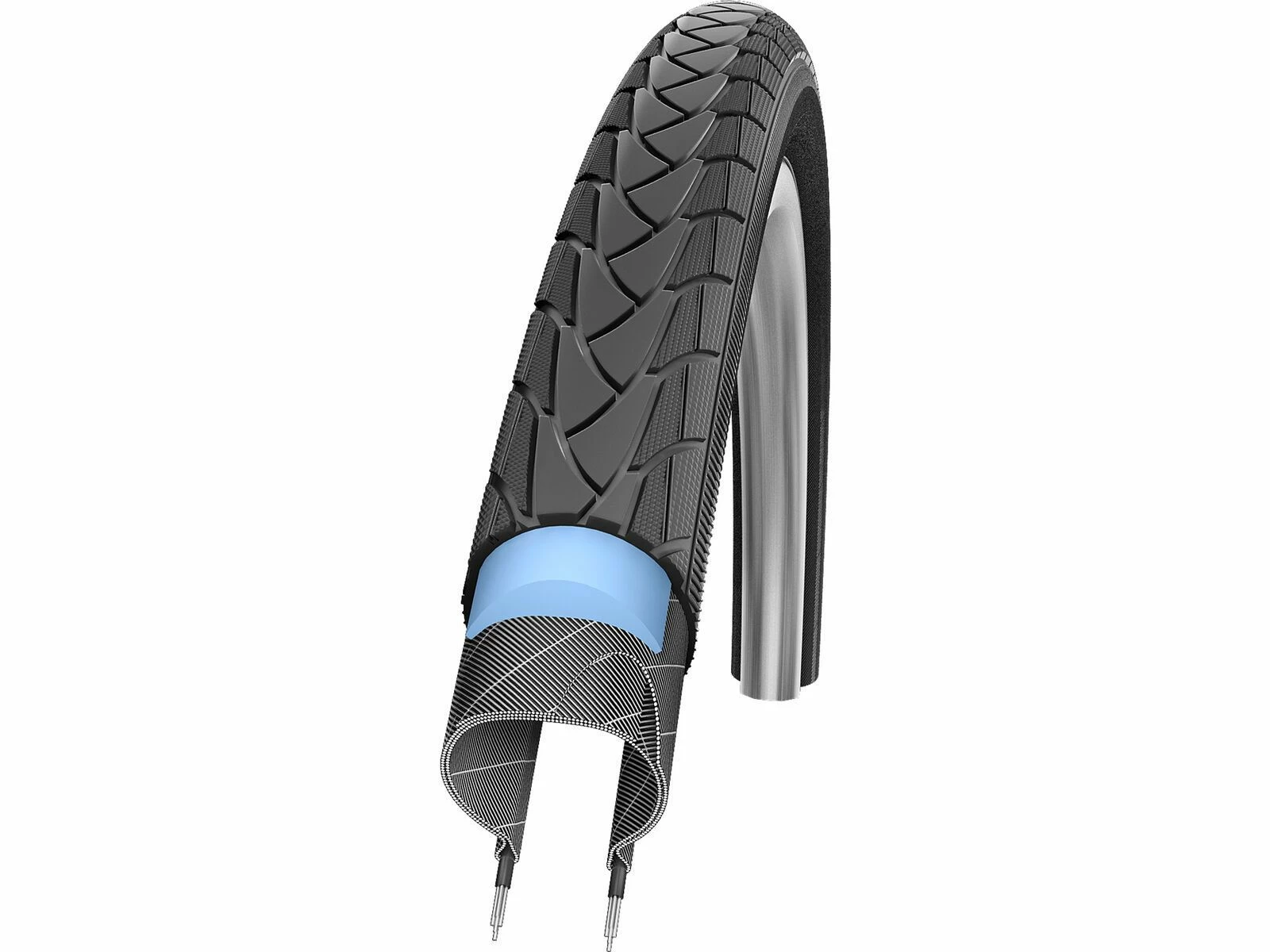 Schwalbe Marathon Plus Performance - 26 Zoll, Black-reflex – Bild 2