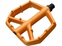 Syncros Squamish III Flat Pedals - Large, Fire Orange
