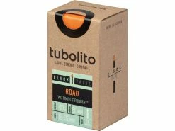 Tubolito Tubo Road 80 Mm - 700C X 18-32 / Black Valve, Orange/black