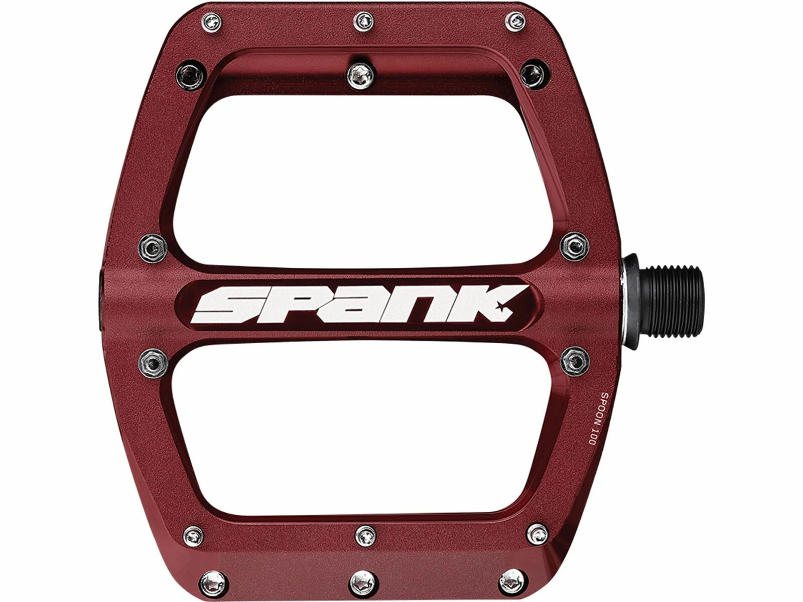 Spank Spoon Reboot Flat Pedal - S, Red – Bild 2