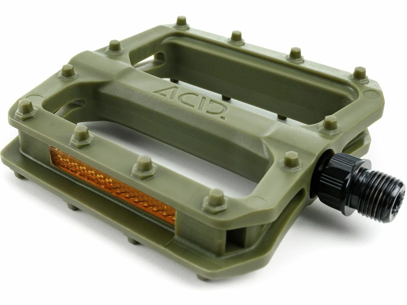 Cube Acid Pedale Flat C3-ZP, Olive Green – Bild 3