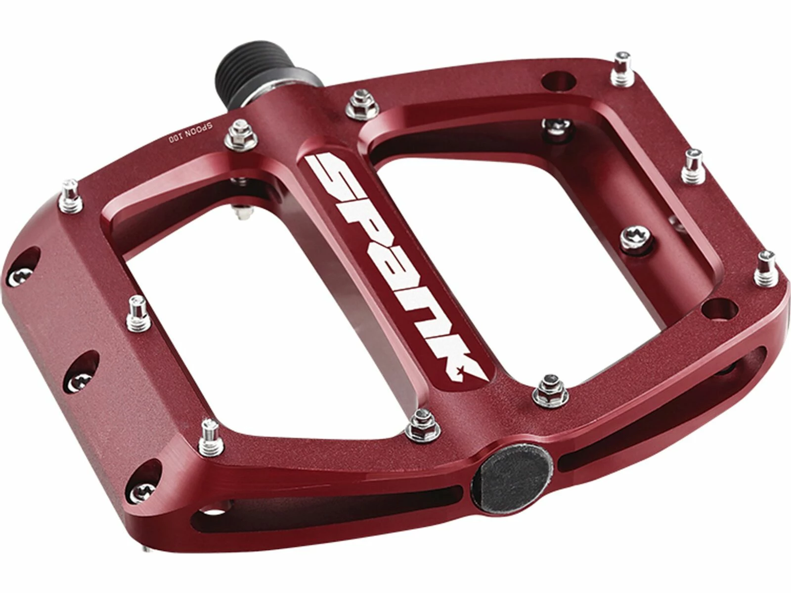 Spank Spoon Reboot Flat Pedal - S, Red