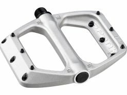 Spank Spoon DC Flat Pedal, Raw/silver